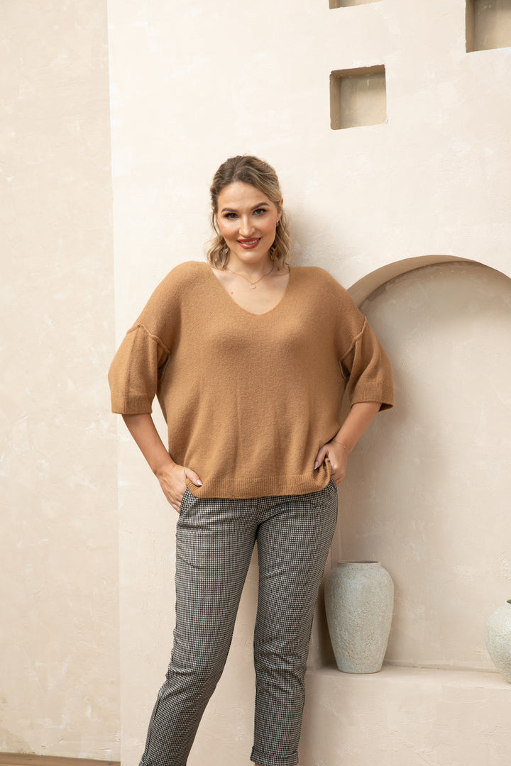 Alpaca Top - Drop Shoulder