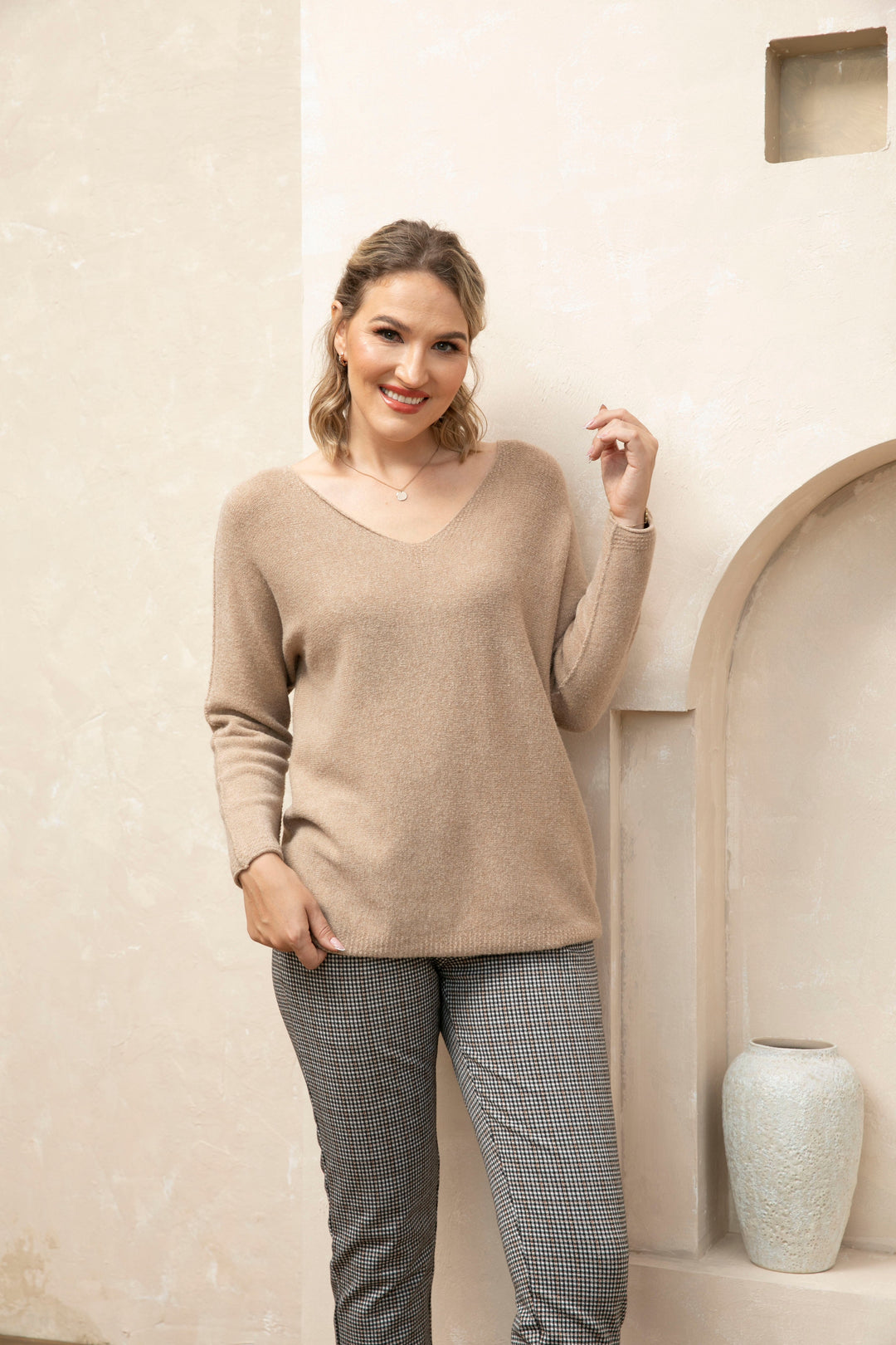 Valentina's V-Neck Sweater