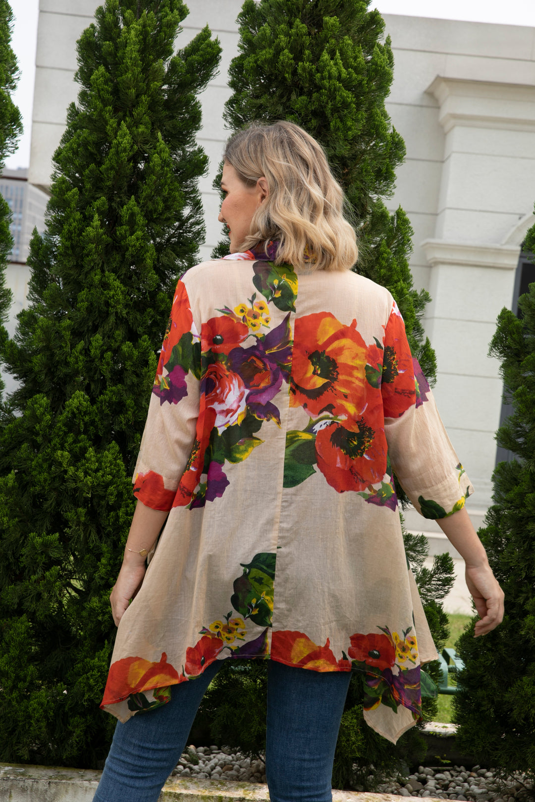 Linda's Printed Cotton Top