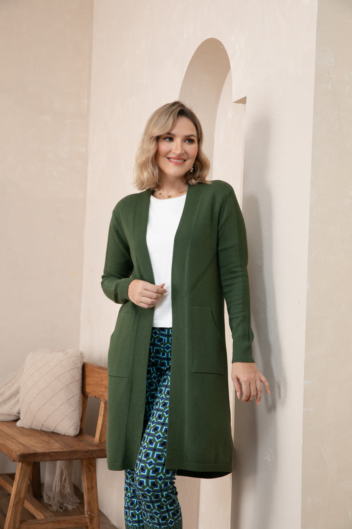 Breezy Chevron Cardigan