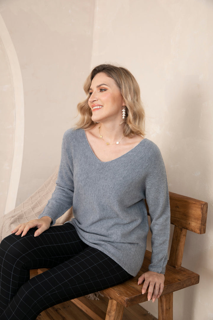 Valentina's V-Neck Sweater