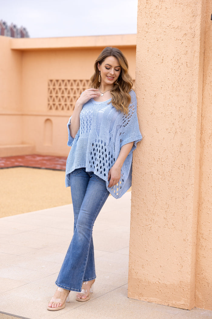 Ocean's Crochet top