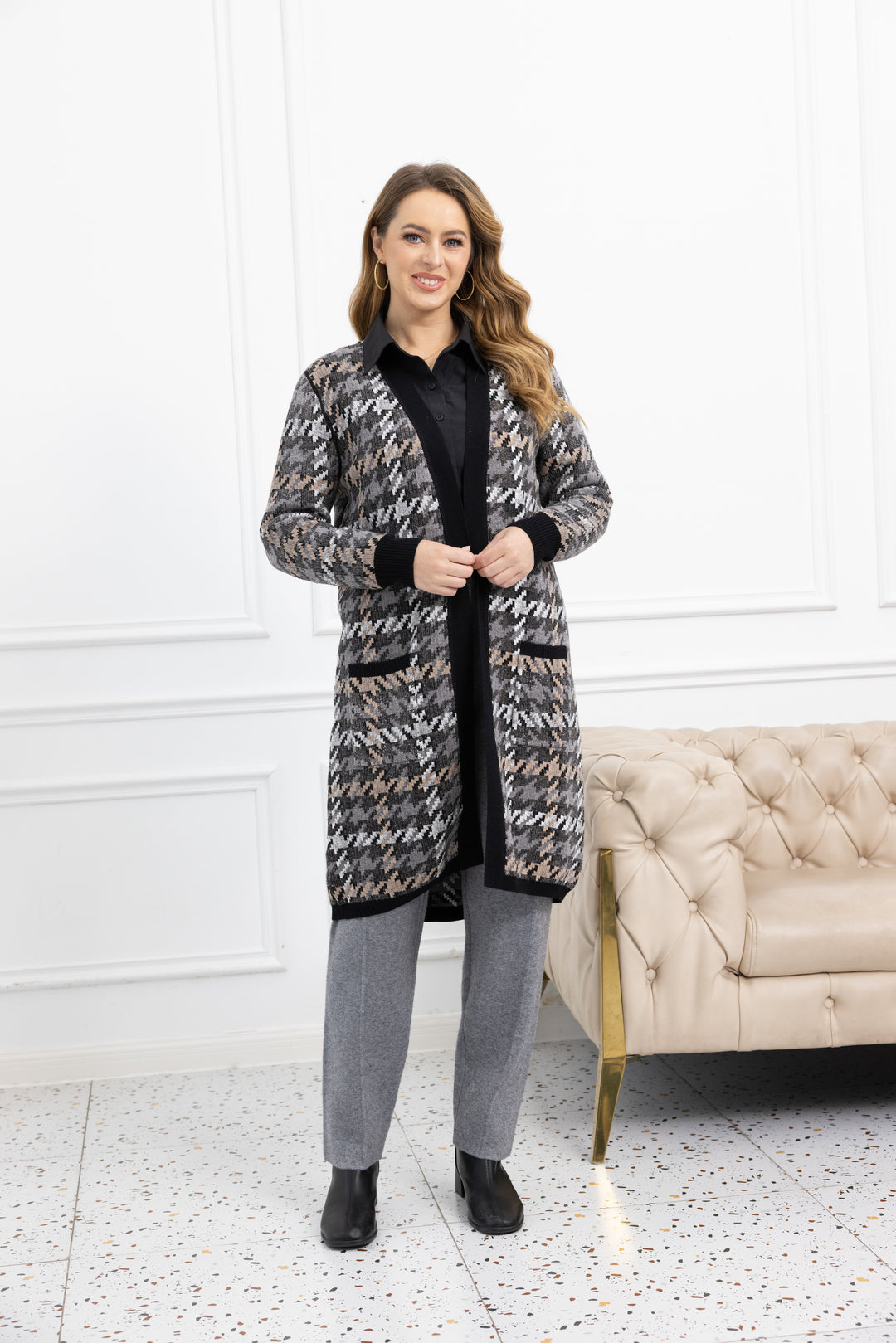 Heather's Reversible Cardigan