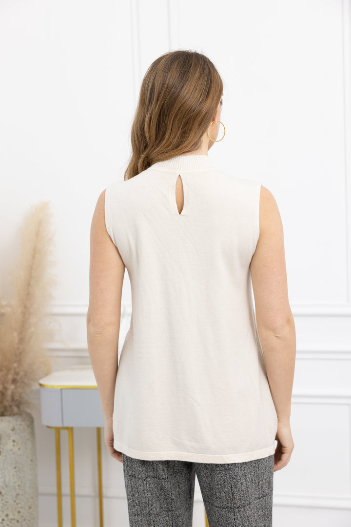 Mock Neck Tank Top