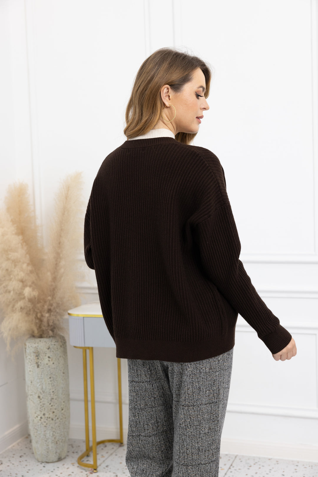Melissa's Ribbed Cardigan