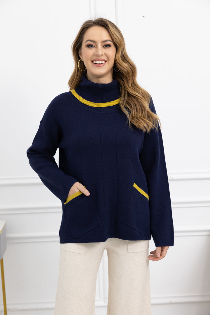 Hannah Turtle Neck Sweater