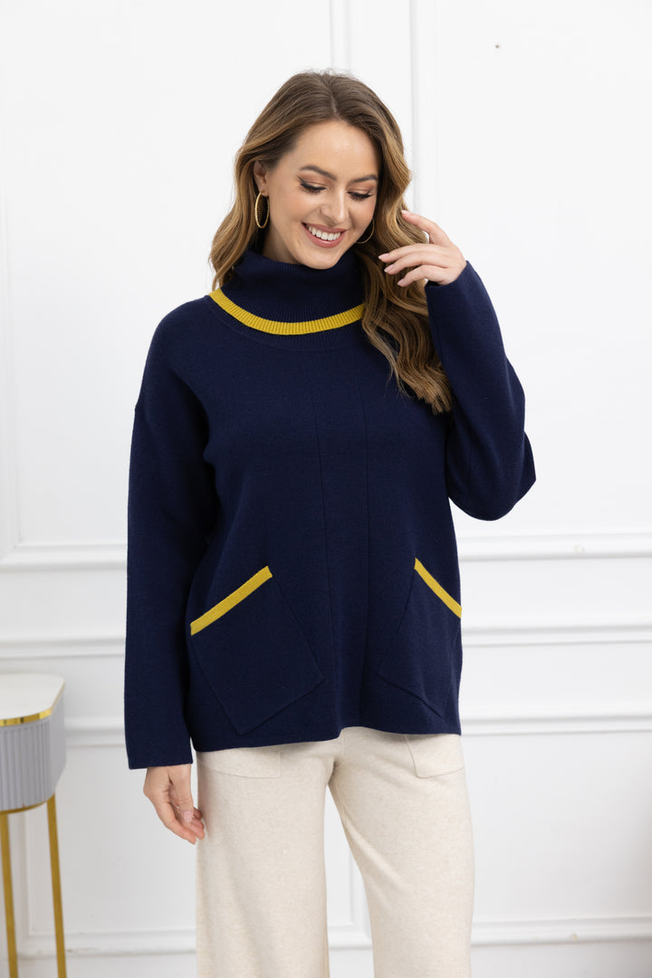Hannah Turtle Neck Sweater