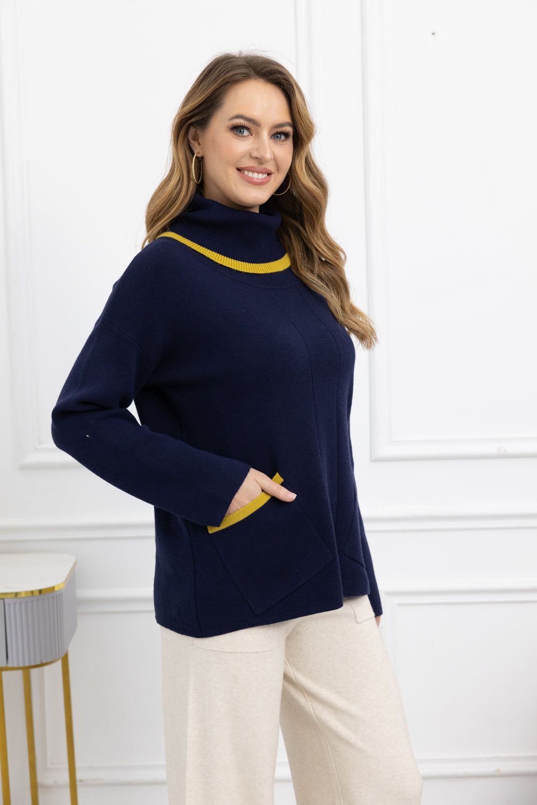 Hannah Turtle Neck Sweater