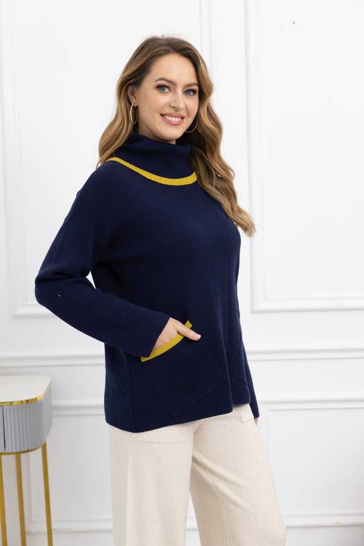 Hannah Turtle Neck Sweater