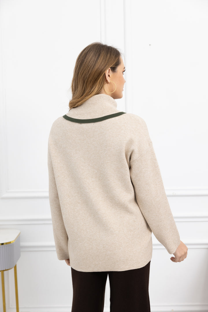 Hannah Turtle Neck Sweater