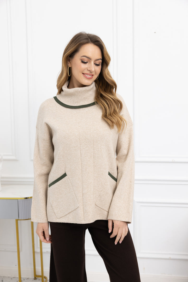 Hannah Turtle Neck Sweater