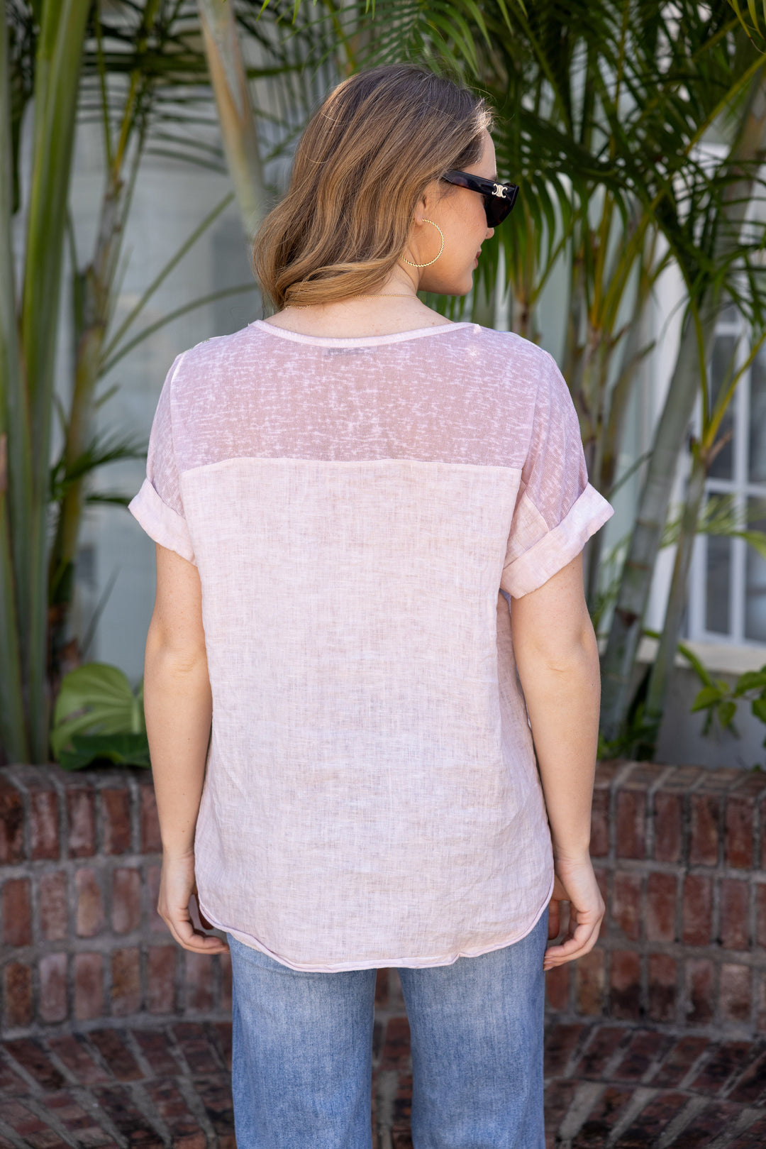 Purple Petal Coldwash Top