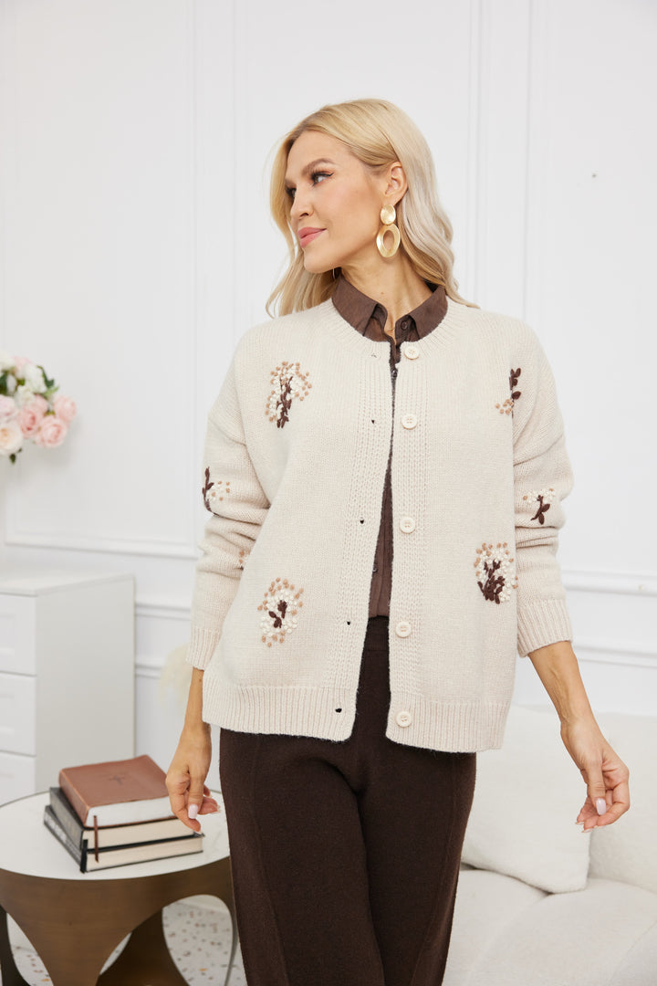 Fleur Knit Cardigan