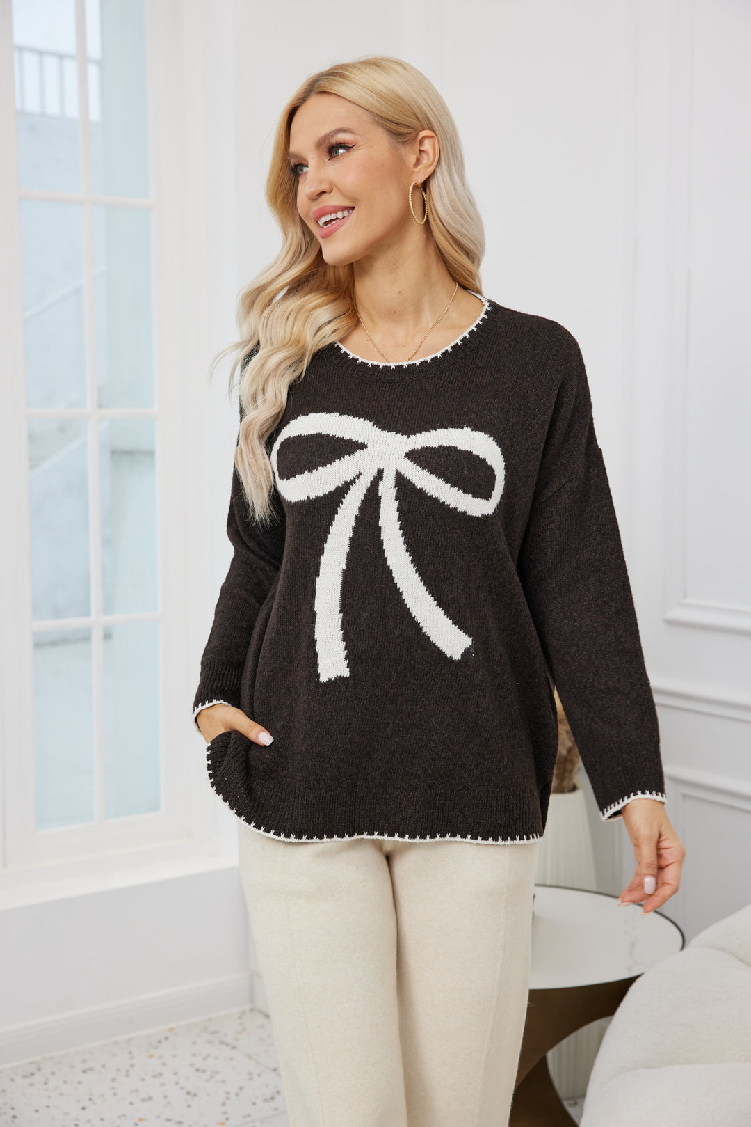 Ivy's Bow Sweater