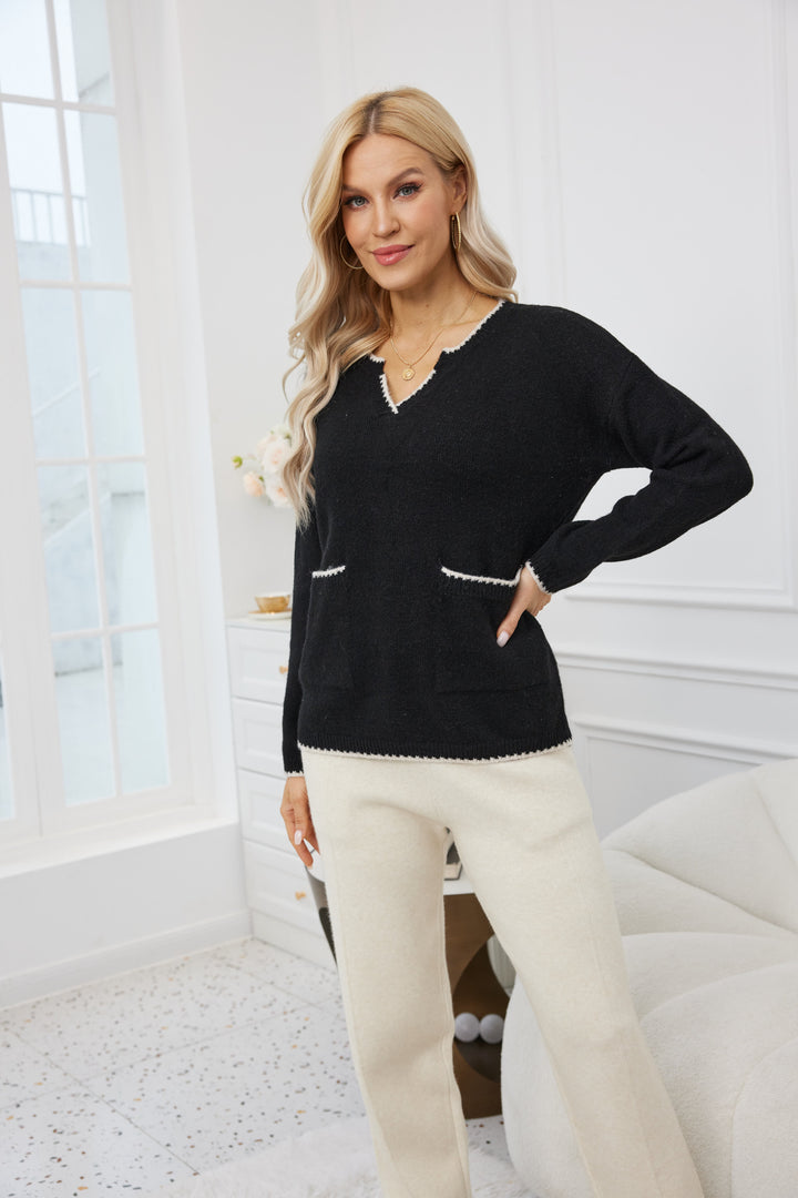 Parisian Trim Sweater