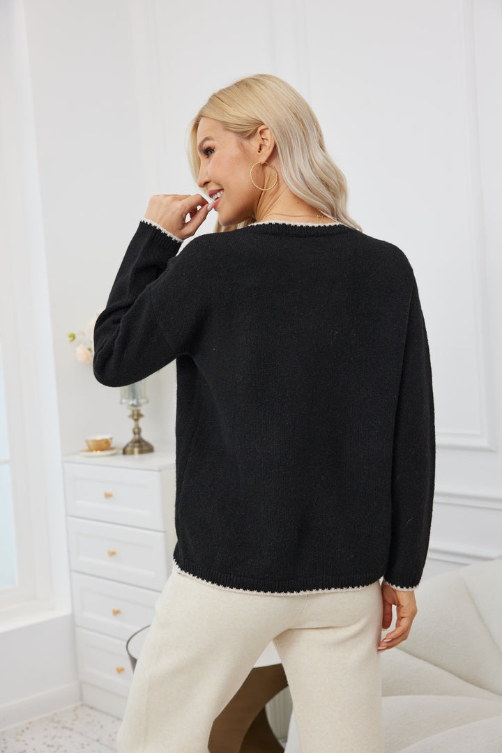 Parisian Trim Sweater