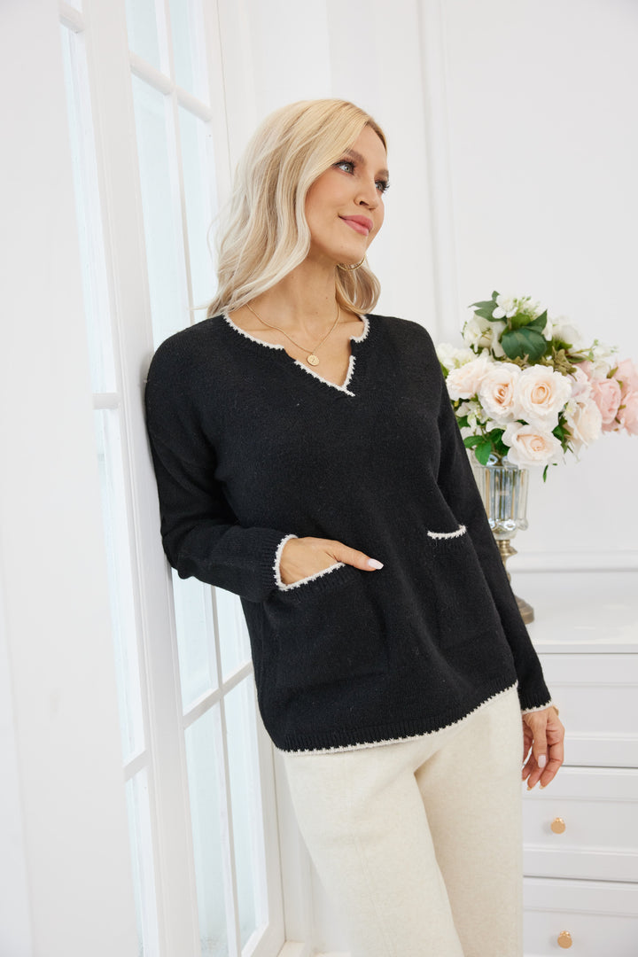 Parisian Trim Sweater