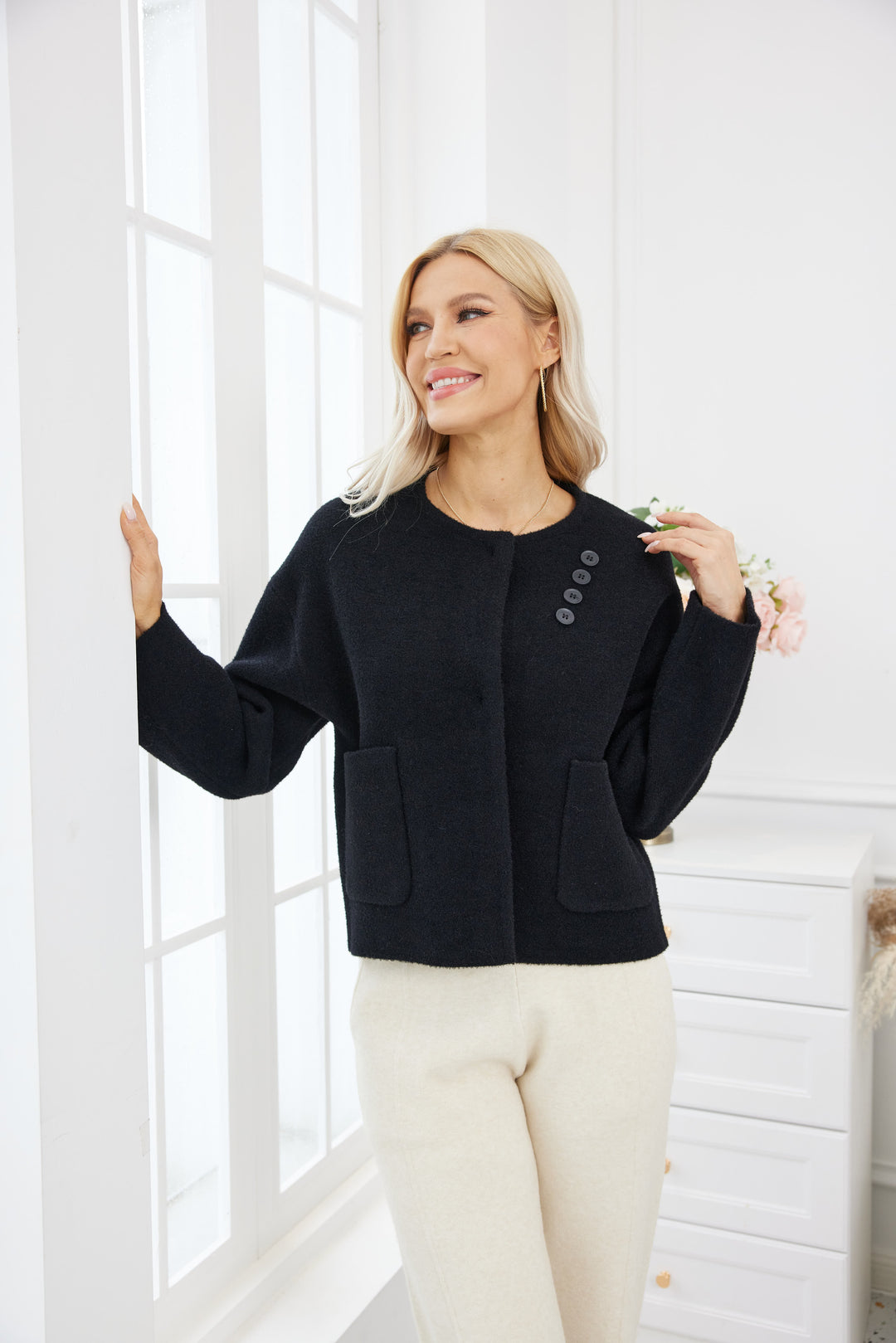 Champs-Élysées Button Jacket