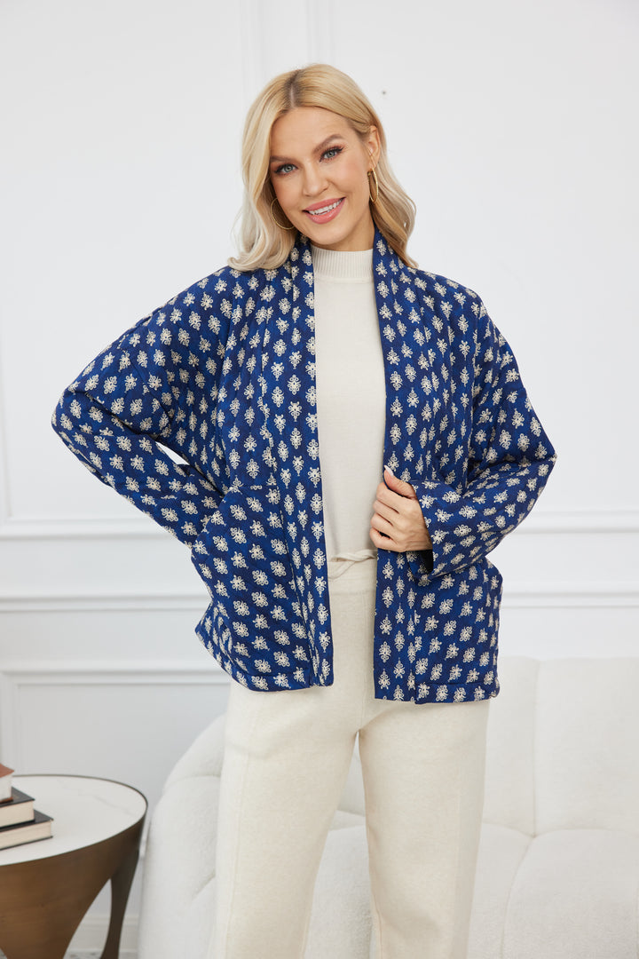 Quilted Sateen Jacket