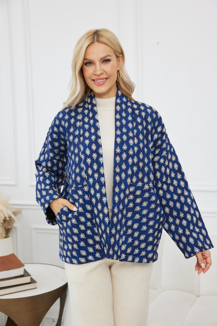 Quilted Sateen Jacket