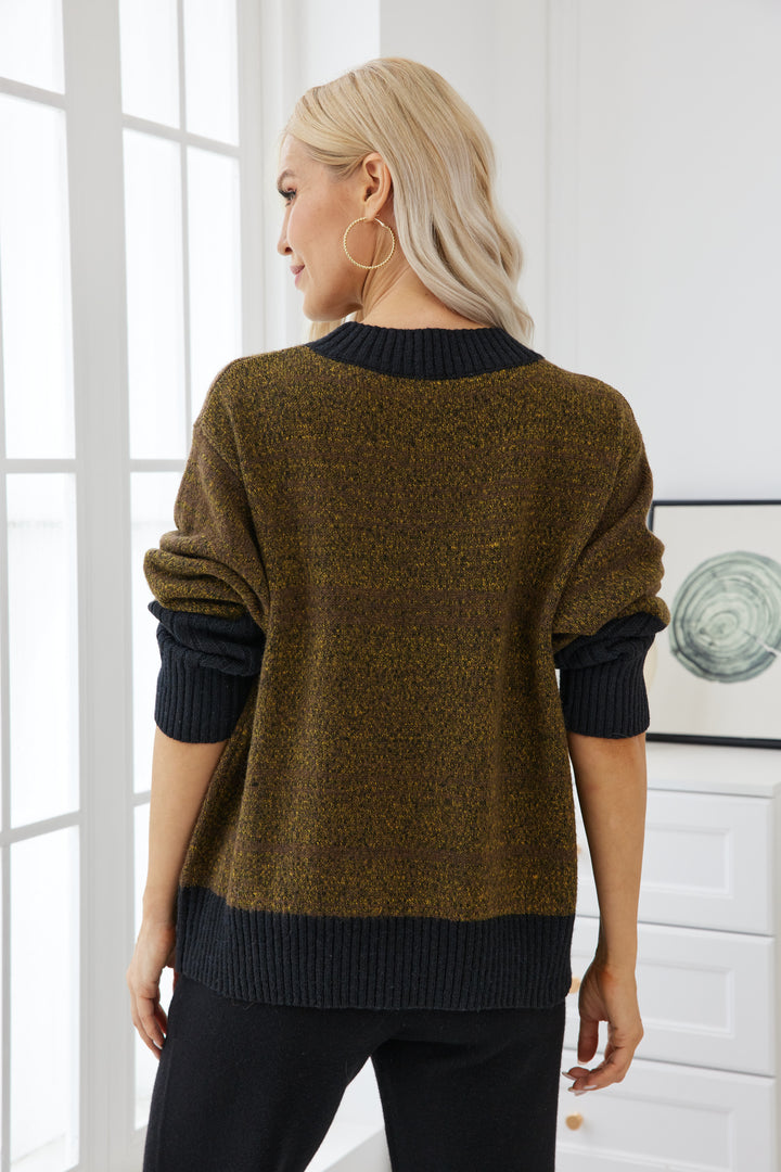Ray's Dual Tone Sweater