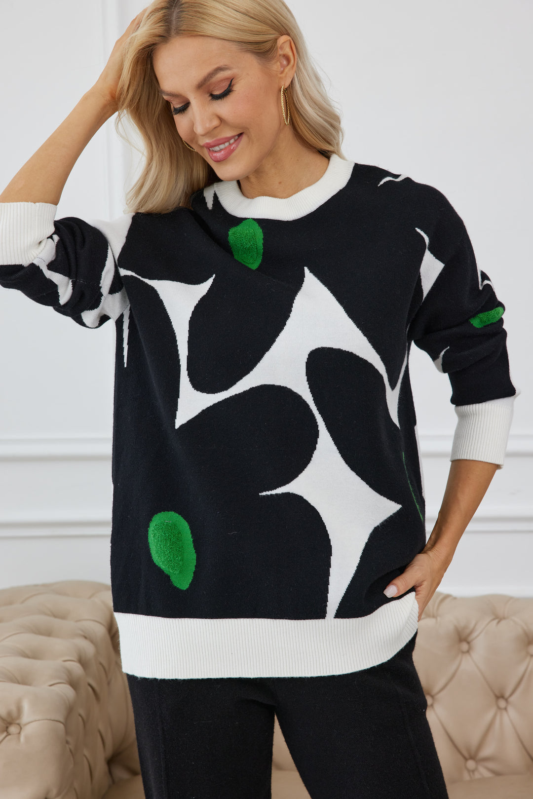 Golden Hour Garden Sweater