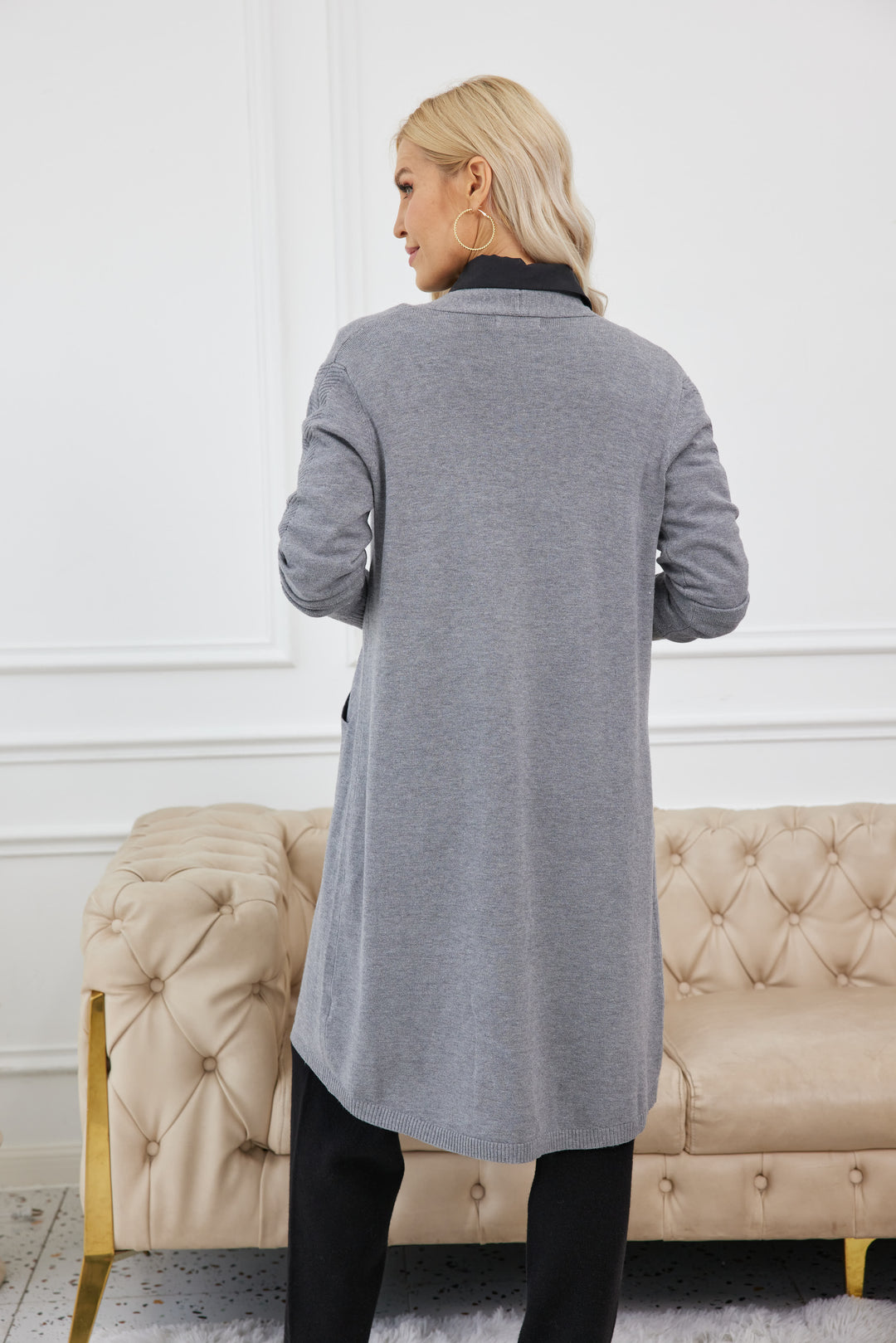 Breezy Chevron Cardigan