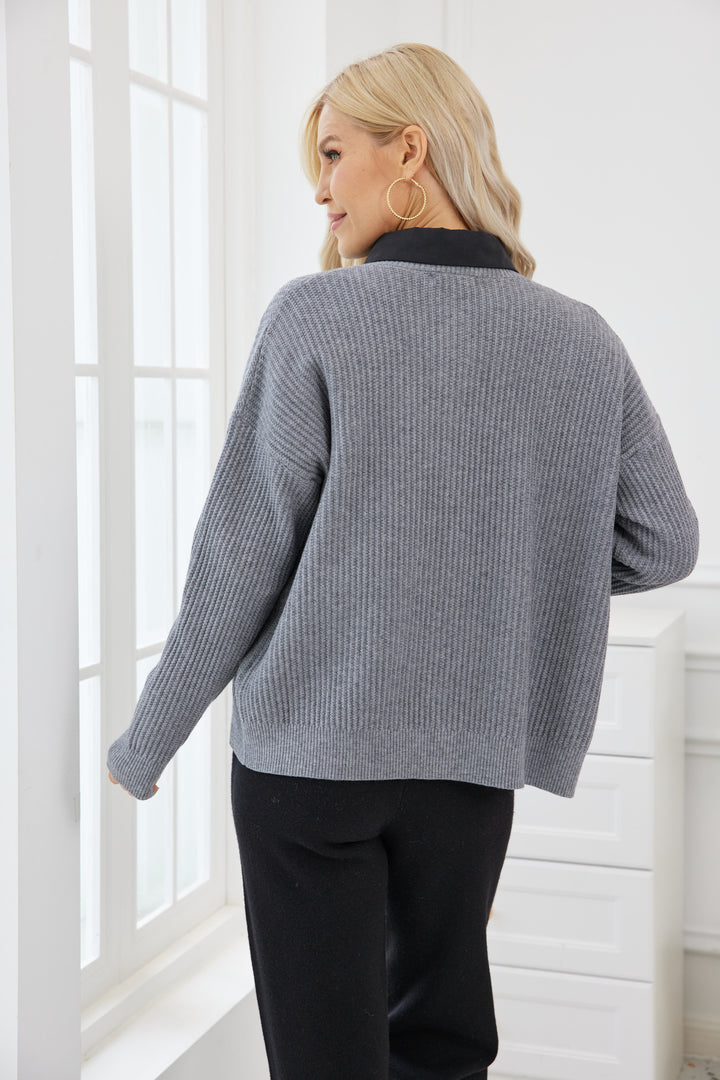 Melissa's Ribbed Cardigan