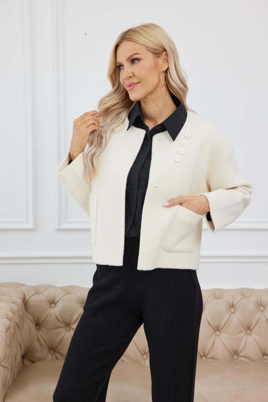 Champs-Élysées Button Jacket