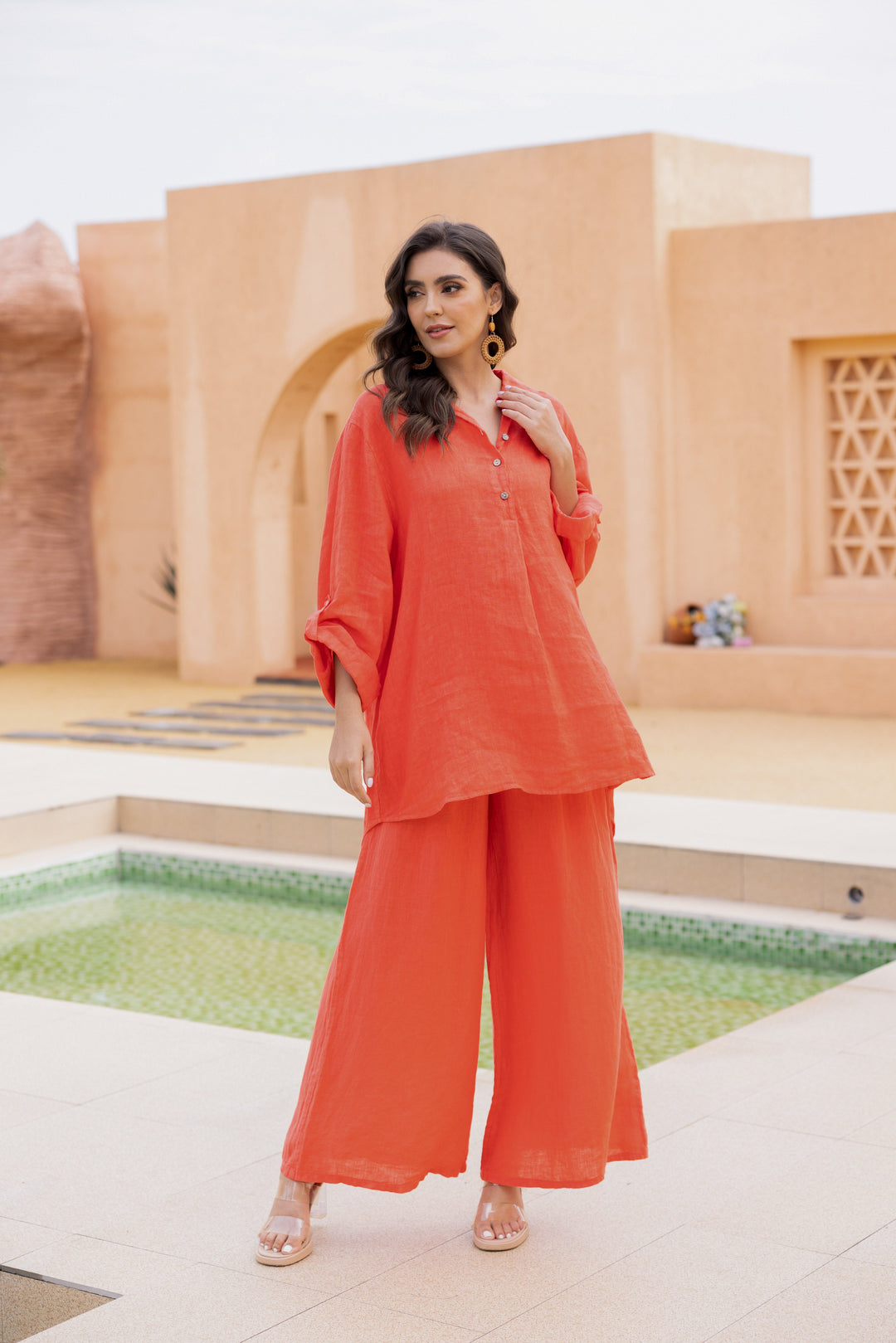 Buttoned Elegance Top