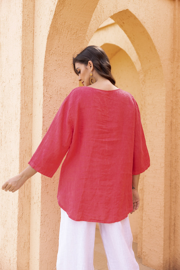 Daphne’s Stitched Detail Top