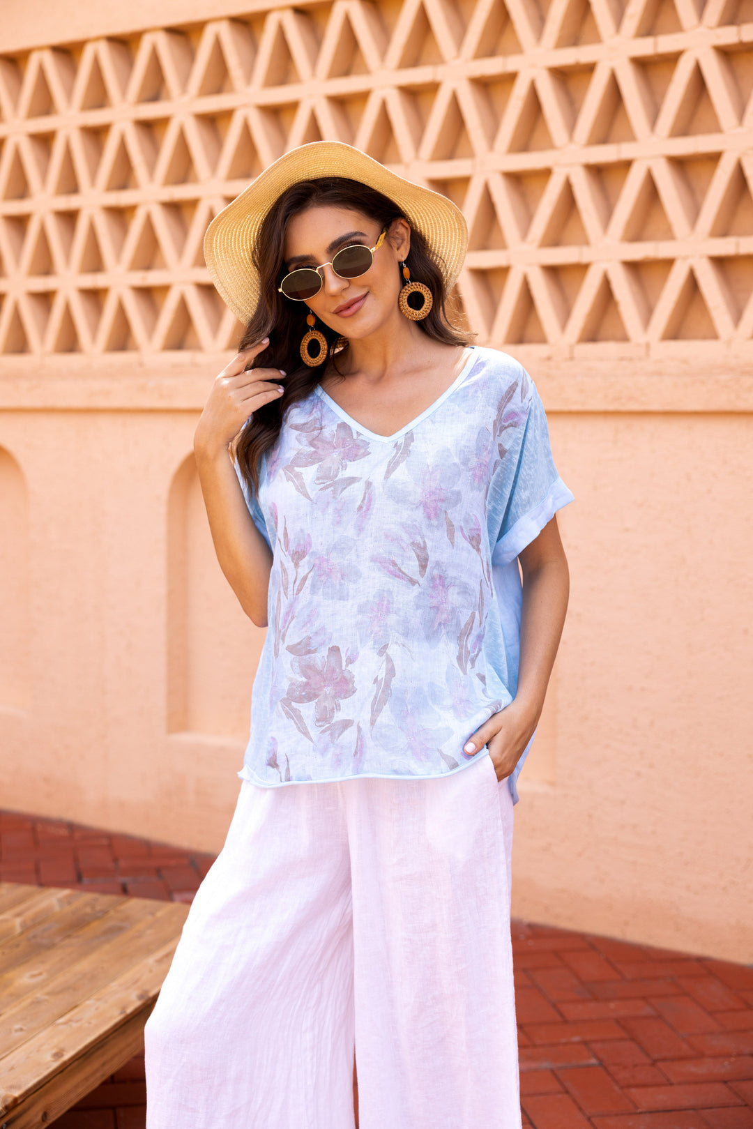 Pink Petal Coldwash Top