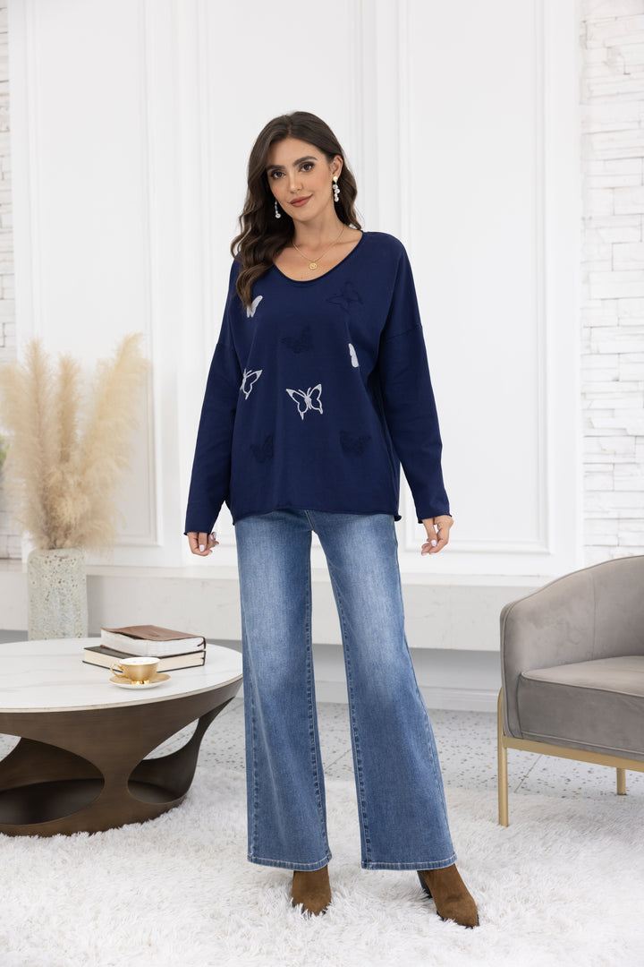 Let Her Fly Terry Sweater