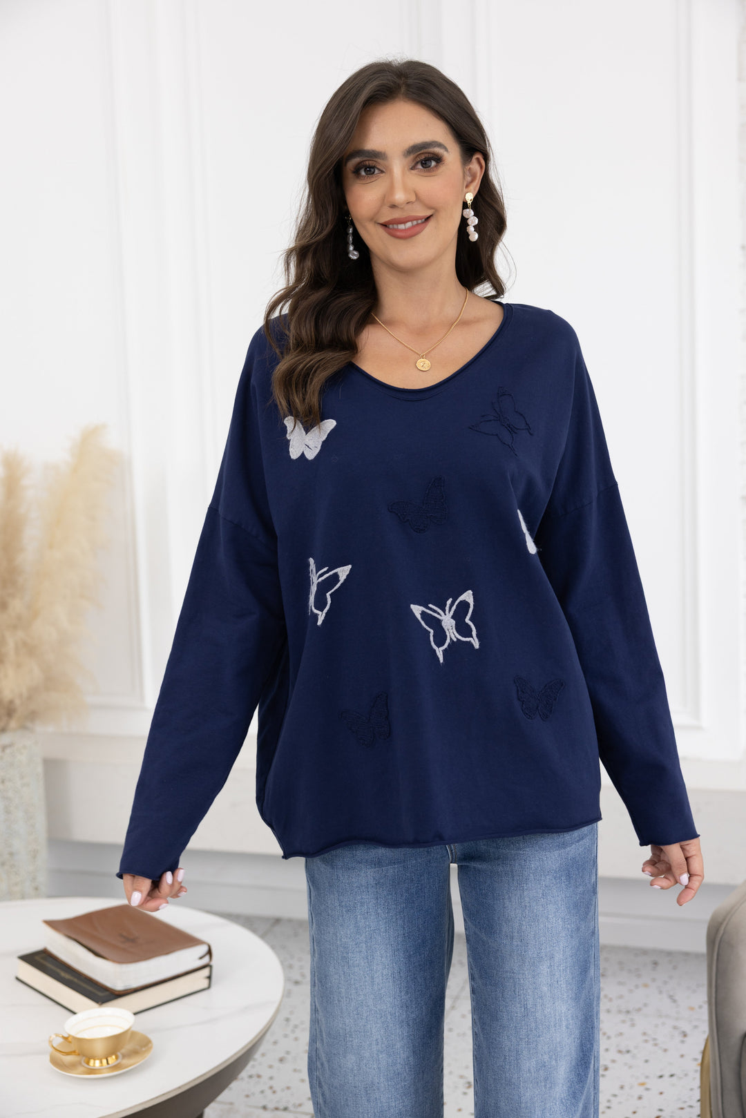 Let Her Fly Terry Sweater