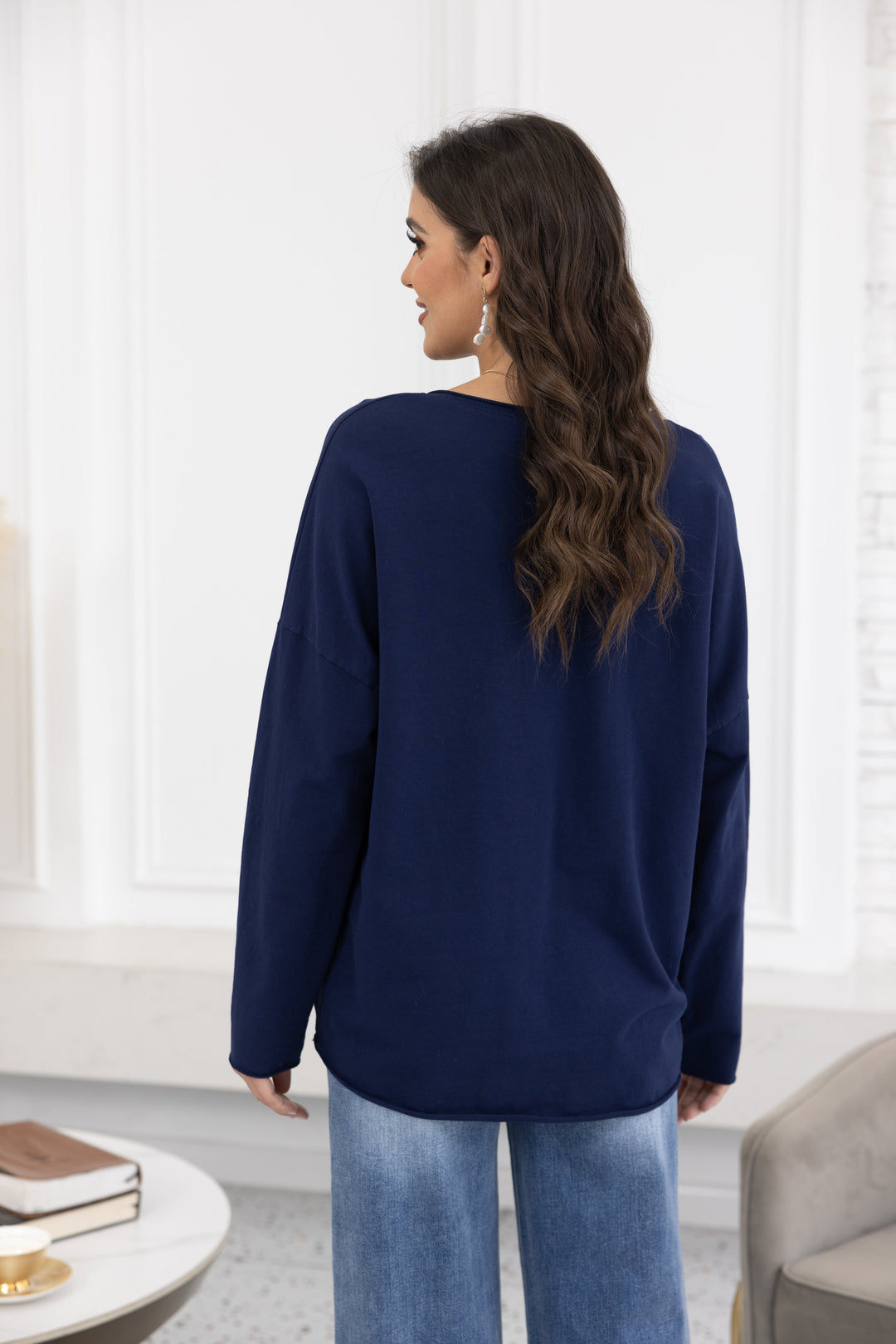 Let Her Fly Terry Sweater