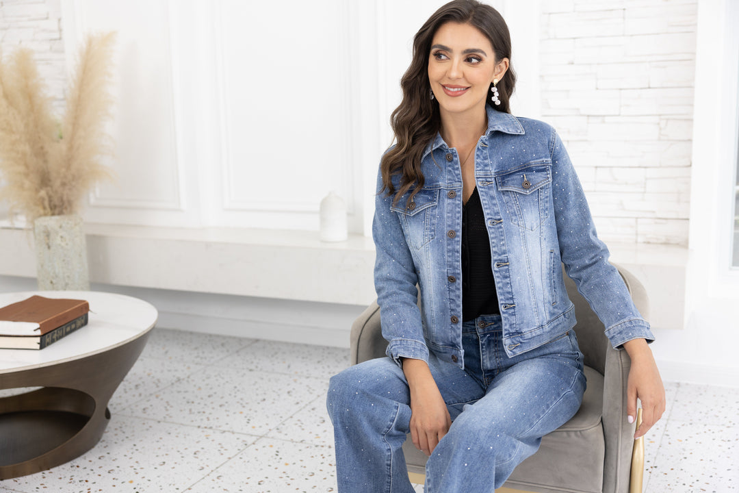 Denim Diamond Jacket