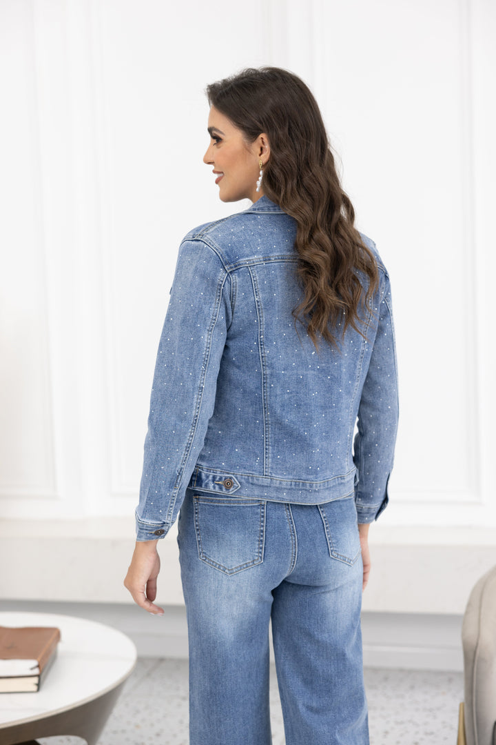 Denim Diamond Jacket