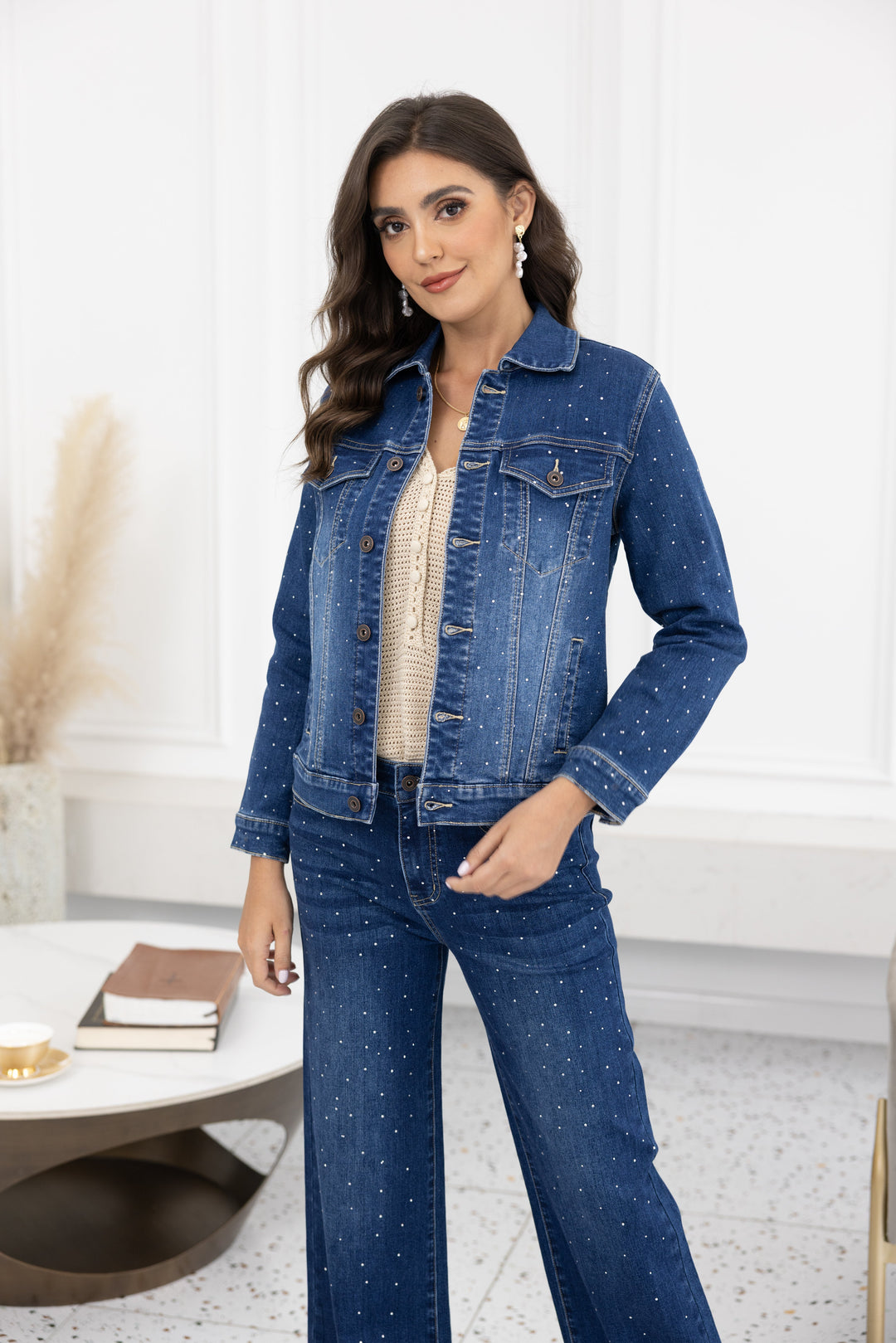 Denim Diamond Jacket