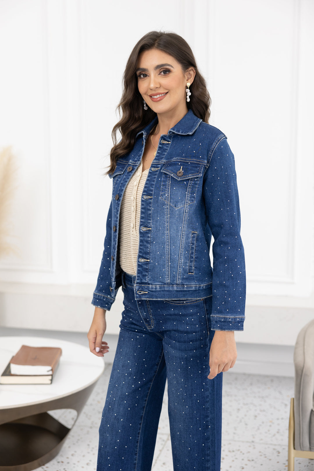 Denim Diamond Jacket