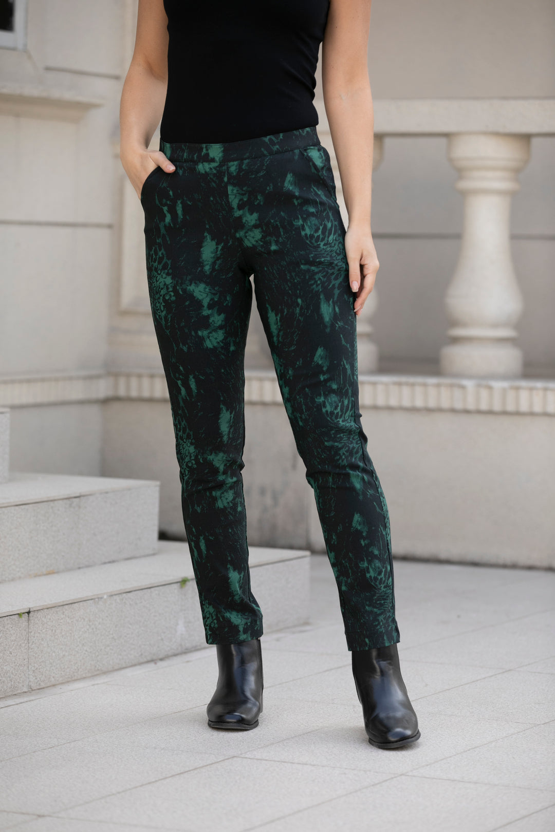 Abstract Printed Pant