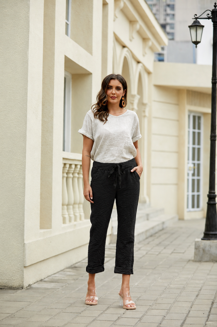 Theodora Solid Jogger