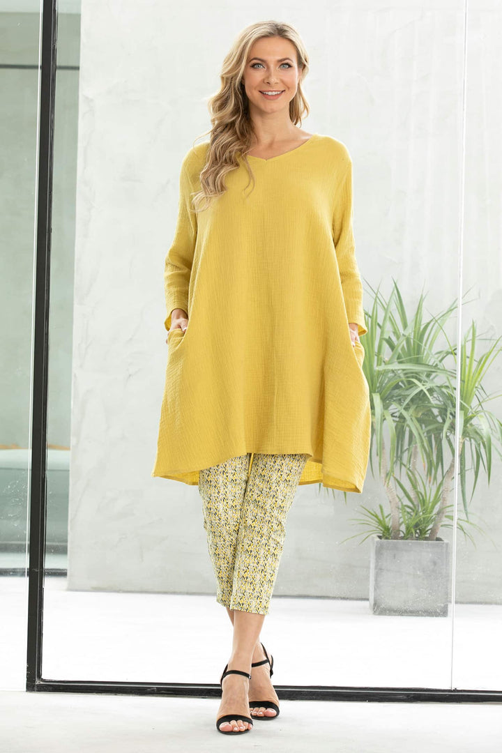 Exclusive Cotton Gauze - Venice Tunic