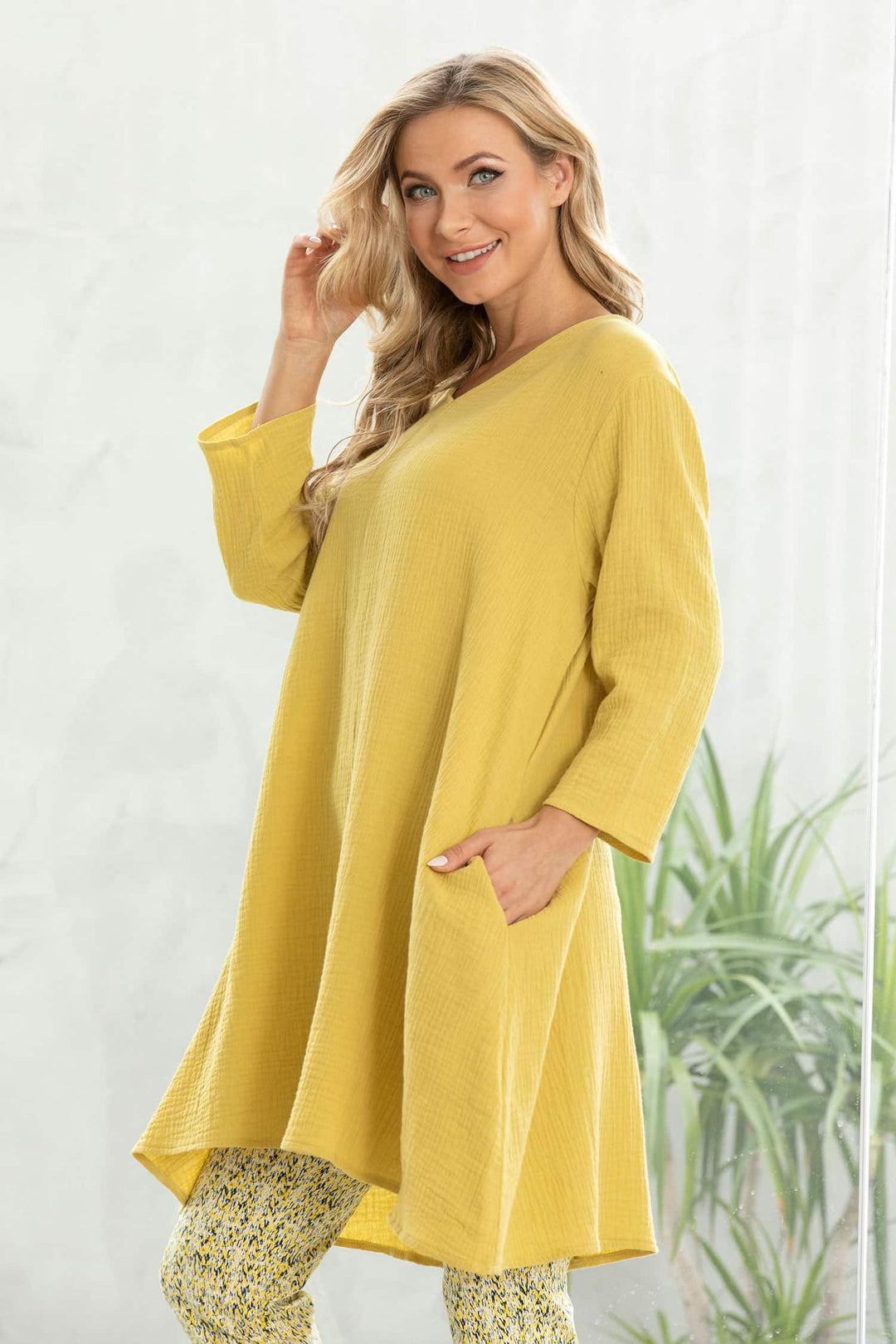 Exclusive Cotton Gauze - Venice Tunic