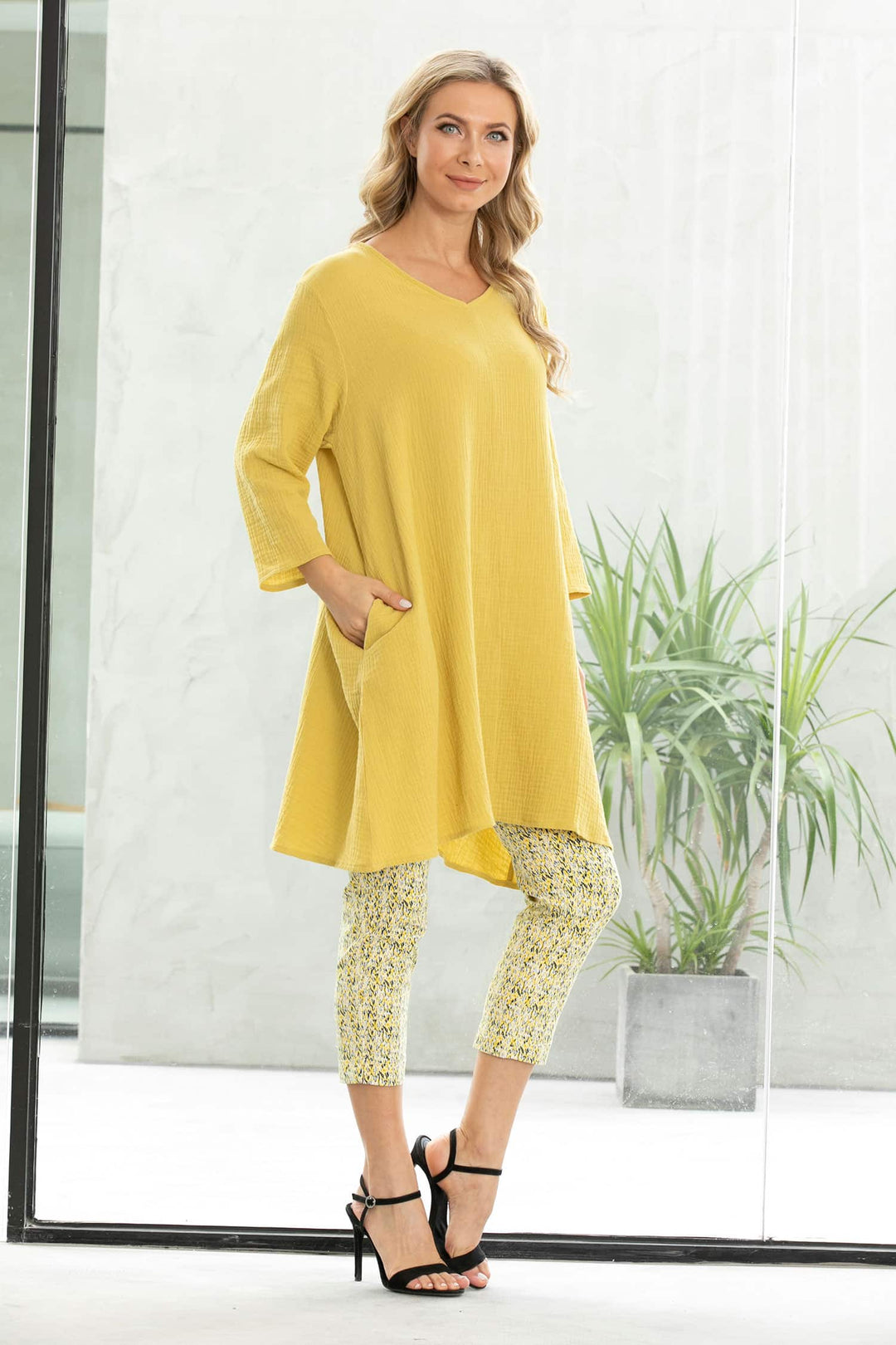 Exclusive Cotton Gauze - Venice Tunic