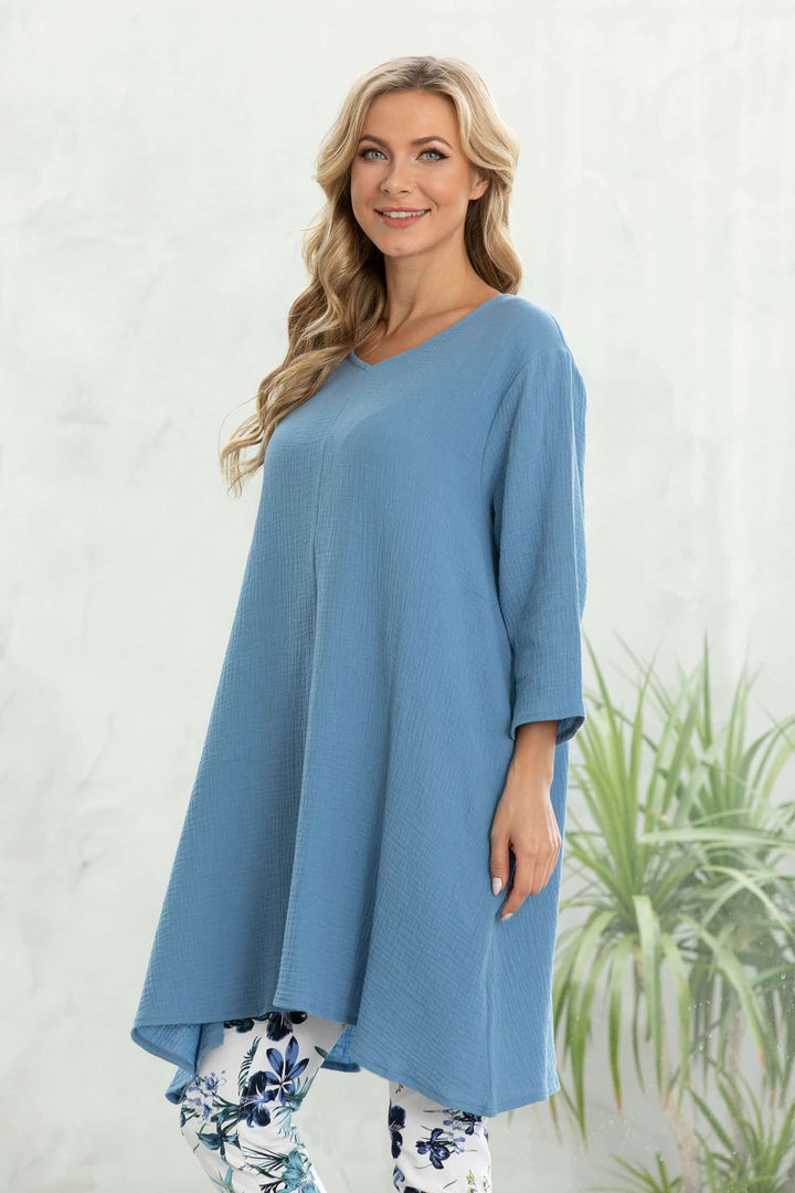 Exclusive Cotton Gauze - Venice Tunic