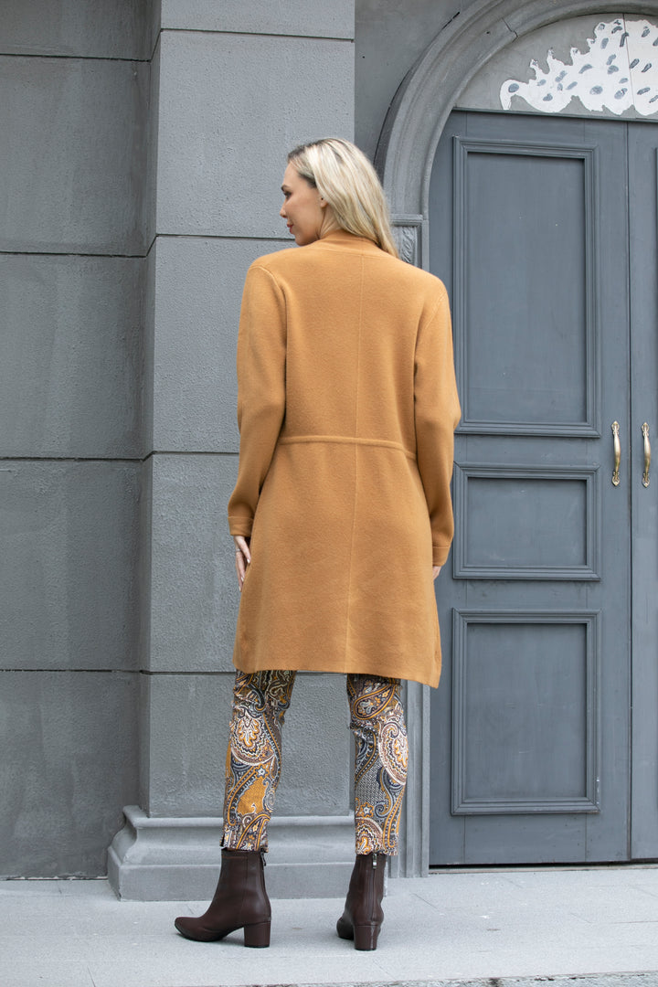 Front Tie Women’s Jacket with Pockets