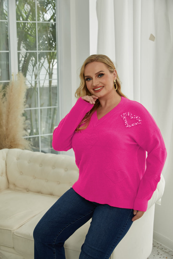 Delilah's Heart Sweater