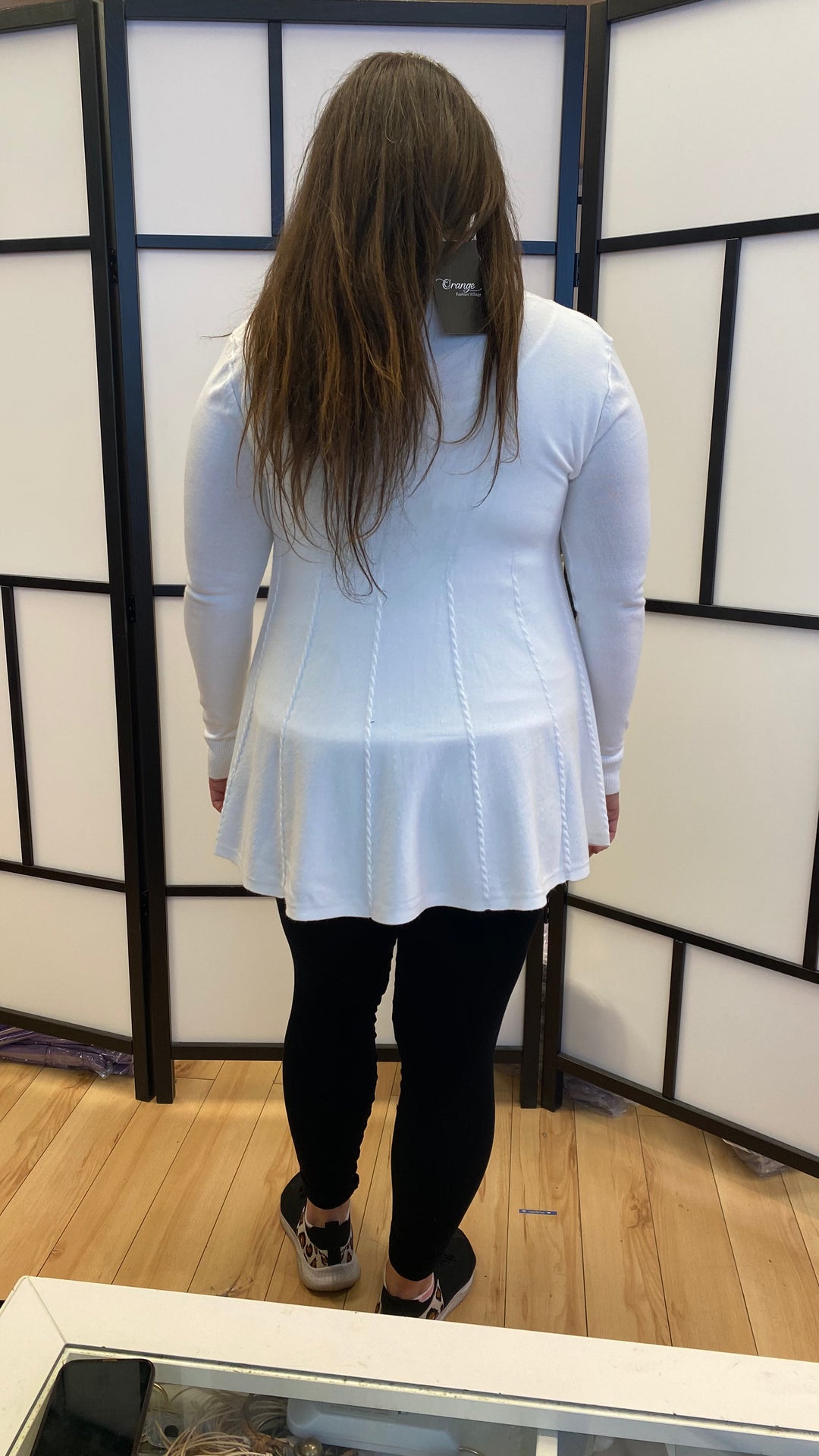 Luxurious Cashmere Feel Open Cardigan