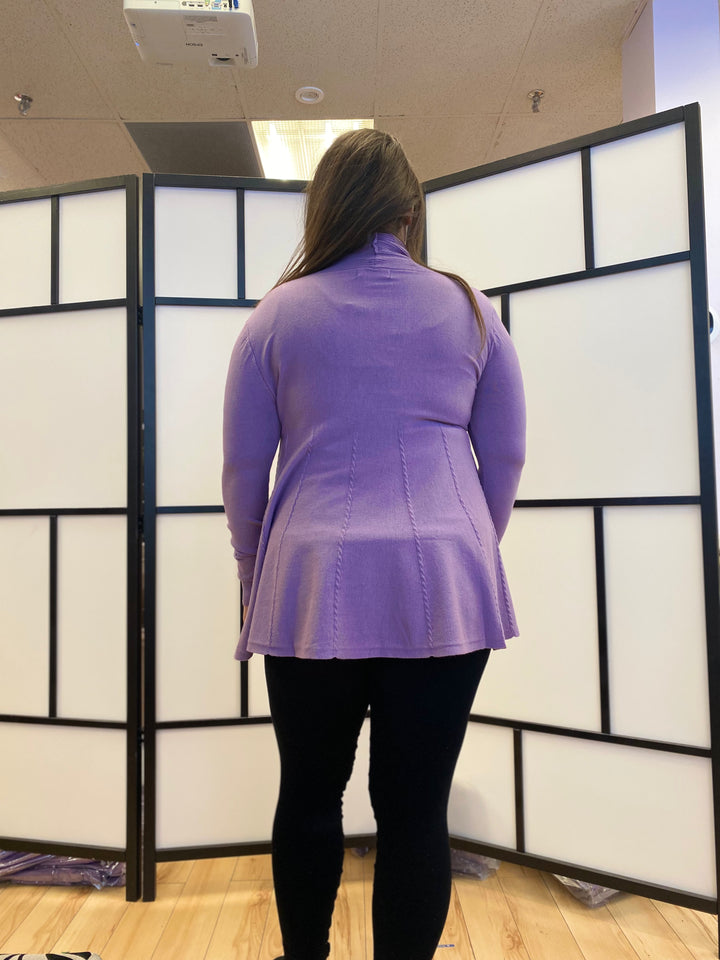 Luxurious Cashmere Feel Open Cardigan