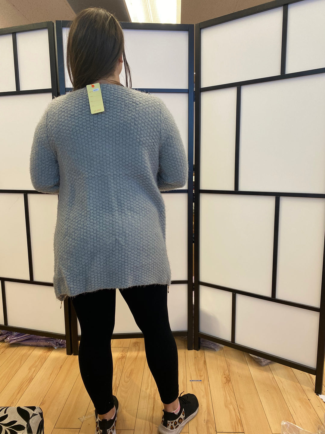 CARDIGAN WITH SIDE ZIPPERS